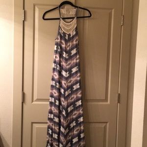 Lucky brand maxi dress, hardly worn!